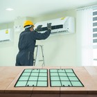 Dust Filter Health Protection Plastic And Cotton Material Simple Installation