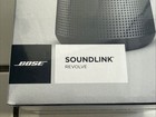 Bose Soundlink Revolve Bluetooth Speaker  Black New Factory Sealed 360 Sound