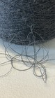 Nice Cone Spool  0 Soft Peruvian Alpaca Wool Yarn 2lb 1oz 962gr Grey 936 B