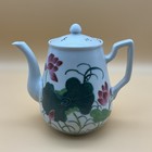 Antique Early 20th C  Republic Of China Period Famille Rose Porcelain Teapot