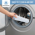 Extra Long Non Slip Bathtub Shower Mat 40x16 Anti Mold Suction Cups   Drain Hole