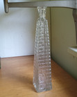 Big 11 3 4  tall Bunker Hill Monument Figural Obelisk Cologne Bottle 1870 Mint