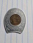 1946 Wheat Cent Encased Souvenir Of Washington D C Good Luck Token