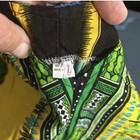 Unisex Woven Cotton Dashiki Pullover Shirt Top Size L Multi-color