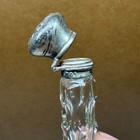 Blackinton Perfume Bottle Sterling Victorian Cut Crystal Glass