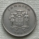 1969 Jamaica First Year Independent Coinage - 20 Cent Coin First Issue - Km 48