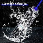Adjustable High Power Blue Laser Burning Light Pointer Visible Dot Torch Light