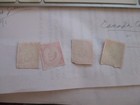 Lot Of 4   Great Britain Queen Elizabeth Ii  2 5d   Revenue Postage Due Stamps 