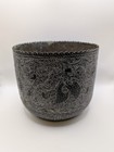 Antique Indian Burmese Brass Jardiniere Planter Large Etched Vintage Decor Mcm