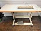Sewline  New  19x7  Cut-out Table Set For Most 1 Ndl Industrial Sewing Machine