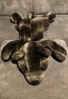 Dan Dee Laying Bear Plush Toy Collector s Choice Brown Animal 37 In Missing Eye