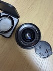 Contax Zeiss Distagon 28mm F 2 8 T  C y Mount Lens   K f Canon Ef Adapter