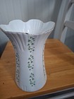 Royal Tara Bone China Vase Trellis Shamrock 3 Leaf Clover 8 galaway Ireland New 