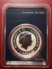 2017 Australia 1 Oz Silver Kookaburra Rooster Privy  low Mintage  In Apmex Assay