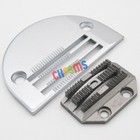 Heavy Needle Plate   Feed Dog For  Juki Dln-415  Dln-5410  Dln-9010 Needle Feed