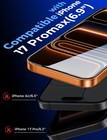 Magic John For Iphone 17 16 15 14 13 12 11promax Tempered Glass Screen Protector