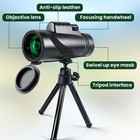 Day   Night Vision 80x100 Zoom Hd Monocular Starscope Monocular Telescope Bak4