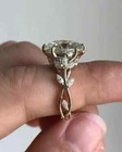 2ct Marquise Cut Lab-created Moissanite Engagement Ring 14k Yellow Gold Plated