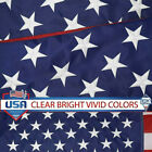 3x5 Ft Us American Flag Heavy Duty Embroidered Stars Sewn Stripes Grommets Nylon