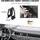 10pcs Dashboard Trim Clips  Metal Front Console Dash Retainer Clip  Universal Da