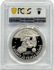 1973-s Eisenhower  ike  Proof Silver Dollar Pcgs Pr68dcam Blue Label