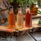 Small Liquor Bottles  24 Pack  - Reusable Plastic 150ml  5 Fl Oz  Empty Spirit B