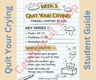 Real Talk Faith Series  Quit Your Crying Leader Guide And Student Guide