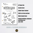 Star Wars Return Of The Jedi   Copy Signed Script Movie   Tv Script