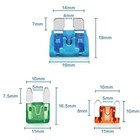 282pcs Automotive Blade Fuse Assortment Kit  Standard  Mini   Low Profile Mini 
