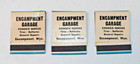 Vintage Matchbooks Conoco Emcampment Garage Encampment  Wyoming