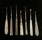 Antique-vintage Surgical Curette Medical Neurology Brain Surgery Tool Oddity Lot