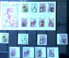 Iraqi Flowers 1st Day Issue Enverate full Set Of 8 Stamps 4 Perforated  4unperfo