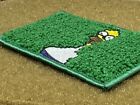   Homer Into The Bushes Embroidered Morale Patch Chenille The Simpsons Hook loop