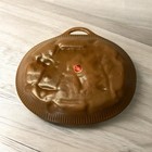Vintage Florida Souvenir State Plate 3d Made In Japan Oval Trinket Plate 8 5   