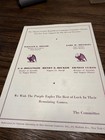 Vtg 1950 Niagara University Vs  St  Vincent College Football Program