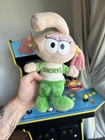 Vtg  Applause Snorks Casey Kelp 1983 Pink Green Plush 9  Stuffed Animal Toy Nwt