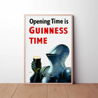 Guinness Time Vintage Knight Beer Advertising Poster Wall Art 24x36