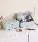 Large Capacity Cosmetics Storage Box Drawer Cosmetics Storage Waterproof   Dustp