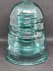 Vintage Aqua Hemingray Cd 147 Spiral Groove Glass Insulator Pat  Oct 8 1907 Sb