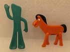 Vtg  1989 Prema Toy Co  Gumby And Pokey 3  Rubber Figures