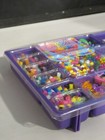 Vintage Lisa Frank Bead Mania Purple 1990s Container - Fusable - Partly Sealed