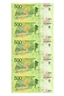 Argentina 500 Pesos Banknote Nd 2016  Qty 5 New P-365a Unc Coa Usa