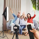 2 Pack Softbox Light Stand Photo Studio Photography Continuous Lighting Kit I6u1