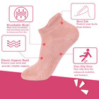 Loudashuaiqi Yoga Accessories Pilates Socks Non Slip Barre Socks For Women  g   