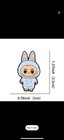 Labubu Monster Enamel Lapel Pin Set Set Of 5 Free Shipping 