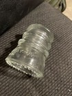 Hemingray 10 Made In Usa Clear Glass Insulator Vintage 