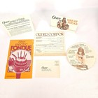 Oster Electric Fondue Set Vintage 1970s Mcm Original Box Complete Thermostat