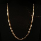 Solid 14k Yellow Gold Cuban Link Chain Necklace 22 Inch 5 5mm 42 4 Grams