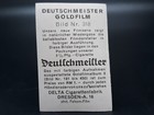 1934 Goldfilm Film Stars Renate Muller Rare Tobacco Cigarette Movie Card 318