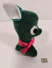 Tiny Vtg 1960s Dream Pets  Kamar   Japan Green Deer Stuffed Body 3    Exc Velvet